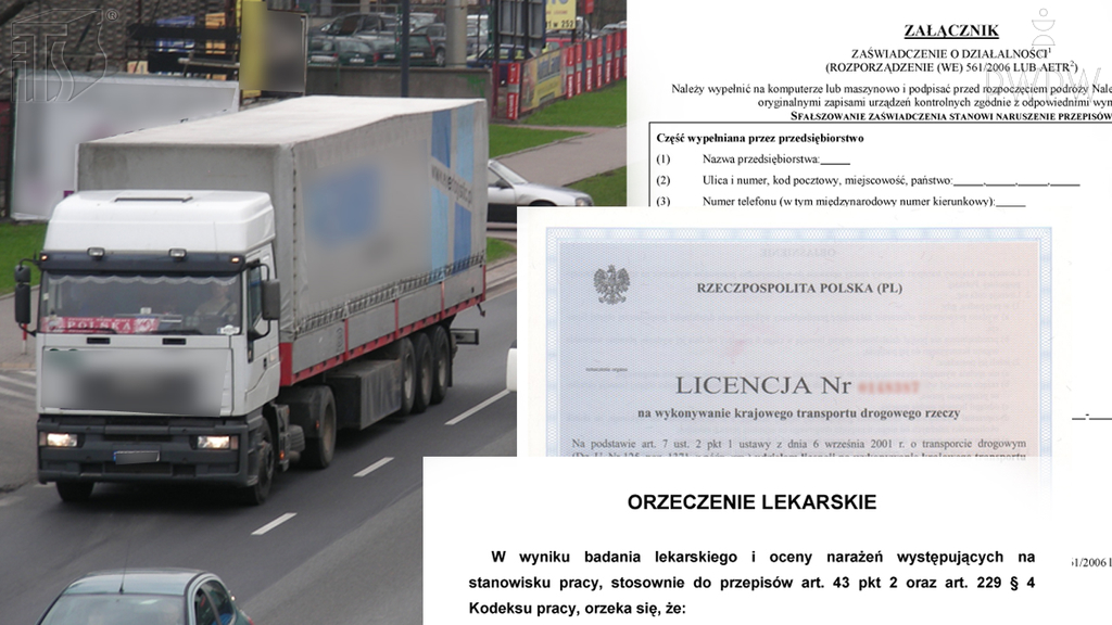 Materiał do pytania: Który dokument masz obowiązek posiadać przy sobie wykonujący przewóz drogowy?